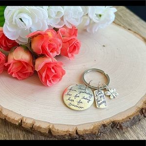 Key chain with motivational quotes